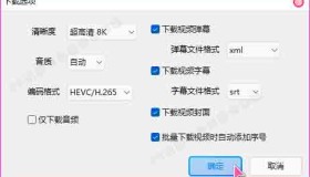 GJ0207 B站视频下载器 Bili23-Downloader v1.55.0 新春版，支持自动高音画质