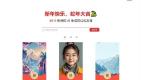 ym8971 AI一键生成微信红包封面系统源码