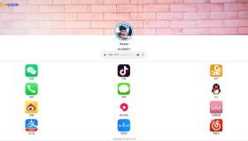 ym9004 好看的个人主页源码分享