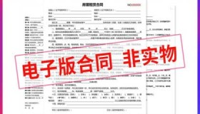 ZX0071 房屋租赁合同模板word电子版房东责任协议出租房个人住房商铺