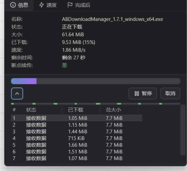 开源下载器ab-download-manager V1.7.1