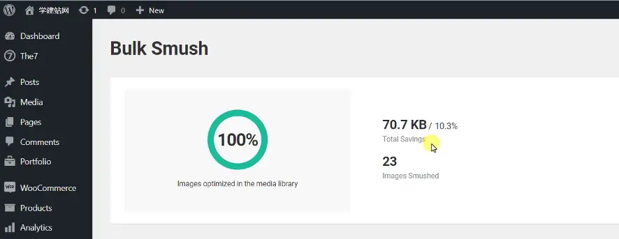 WordPress专用插件 WP Smush Pro 图片压缩优化插件