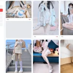 高清壁纸瀑布流展示网站源码 纯前端无后台 直接部署运营