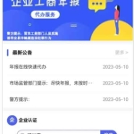 2026新版企业年报服务管理系统 电销年报获客系统 小微服务助手 企业年审申请办理平台