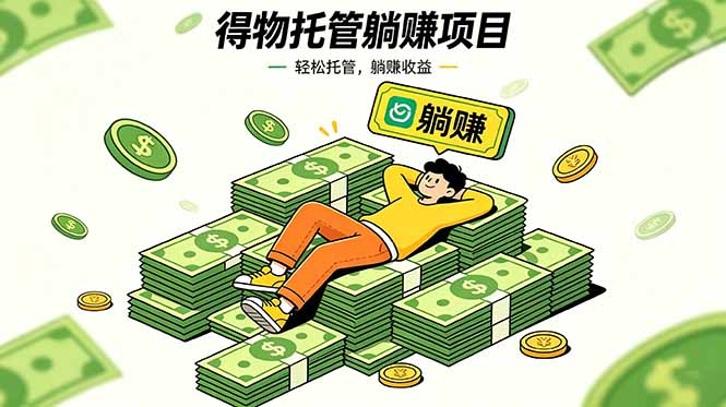 26年6月必做!得物视频激励项目,全自动运营单号月利润3600+