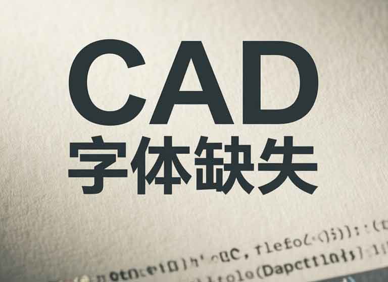 CAD画图中文字不显示
